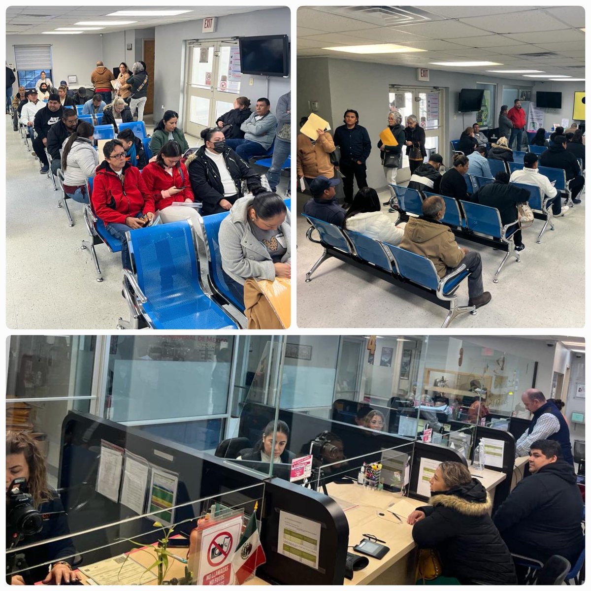 Consulmex Laredo (@consulmexlaredo) on Twitter photo Iniciamos Jornada Credencialización con interés de connacionales, quienes podrán recibir a tiempo su Credencial #INE para registrarse antes del 20/Feb para ejercer su votoextranjero.mx. También estamos expidiendo #Pasaporte y #MatrículaConsular. 🇲🇽
<a href="/SRE_mx/">Relaciones Exteriores</a> #EquipoConsular Iniciamos Jornada Credencialización con interés de connacionales, quienes podrán recibir a tiempo su Credencial #INE para registrarse antes del 20/Feb para ejercer su votoextranjero.mx. También estamos expidiendo #Pasaporte y #MatrículaConsular. 🇲🇽
<a href="/SRE_mx/">Relaciones Exteriores</a> #EquipoConsular