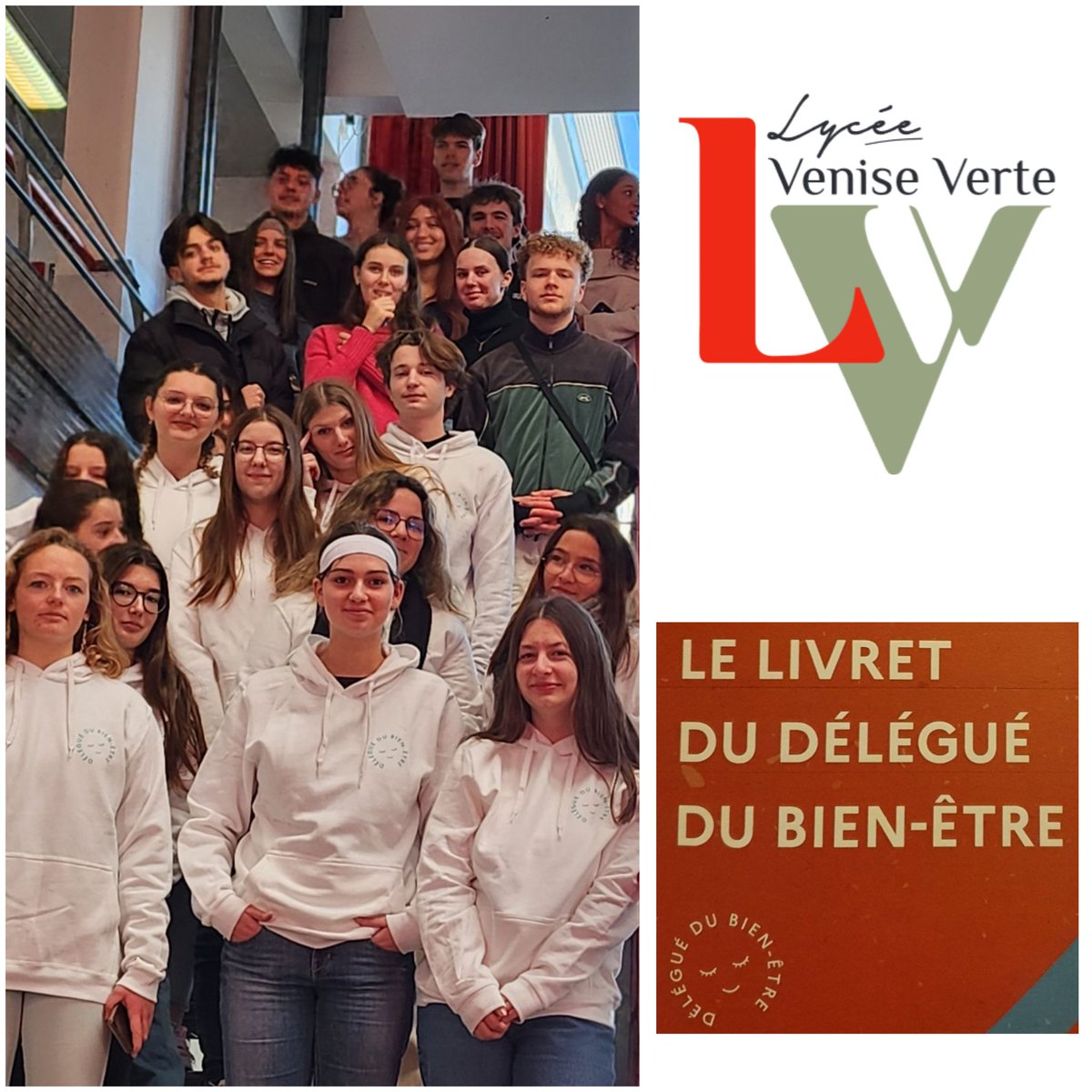 Retour sur une semaine riche au lycée #VeniseVerte <a href="/NiortAgglo/">Niort Agglo</a> : Réunion des délégués de 1ere et Term. du #bienêtre 
➡️ de nombreuses idées pour développer des actions de prévention propices au bien être 👏
<a href="/salliouxbel/">Sallioux</a> <a href="/DrillaudEstelle/">Estelle Drillaud</a> <a href="/DSDEN79/">DSDEN Deux-Sèvres</a> <a href="/acpoitiers/">Académie de Poitiers</a>