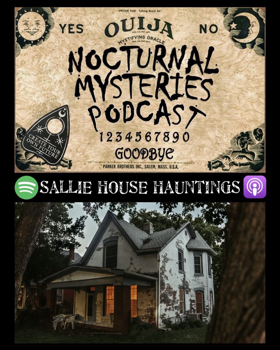 secretlevelspod's tweet image. Did you know Goobz’s wife has a podcast all about the spooky and mysterious?

Check out Jenny’s show called @noctmystpod!

The latest episode is over the Sallie House Hauntings!

Apple podcasts.apple.com/us/podcast/noc…

Spotify open.spotify.com/episode/29Me61…