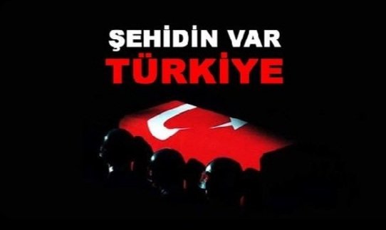 ERGUNDNMEZ8's tweet photo. Şehitlerimize Allahtan rahmet,yakınlarına sabır diliyorum. 
Başımız sağ olsun. 
#sehidinvarTurkiye https://t.co/2o8HG11daZ