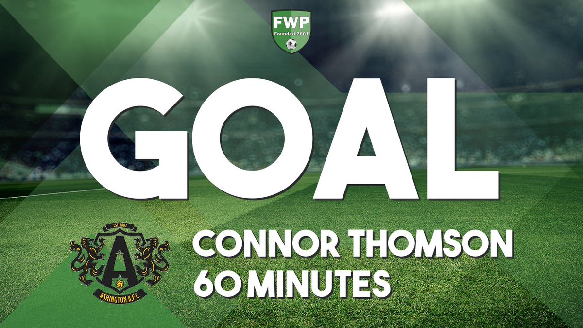Ashington_FC's tweet photo. GOAL: Ossett United 1-1 ASHINGTON AFC - Connor Thomson (60') @PitchingIn_ https://t.co/1VEpXCVHn4 https://t.co/Rj0I2t5pOf