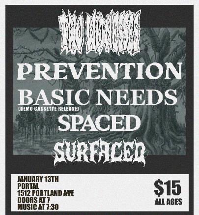 Dooooope show tonight. Come hang. Show love to Basic Needs.