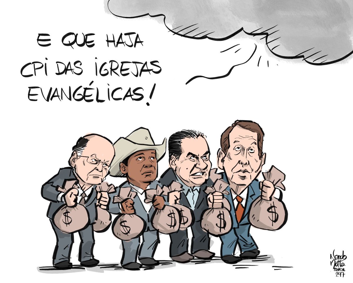 Eu apoio a CPI DAS IGREJAS EVANGÉLICAS urgente!
