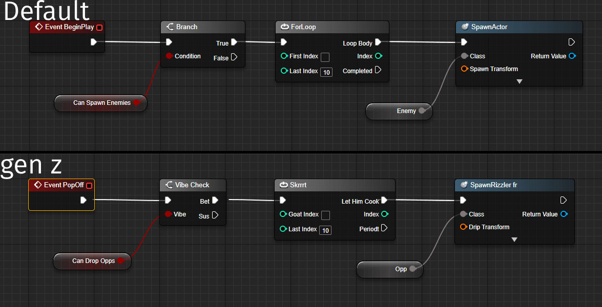 Great Idea! Now I know how to make UE5 blueprints interesting for my little brother. 😎
