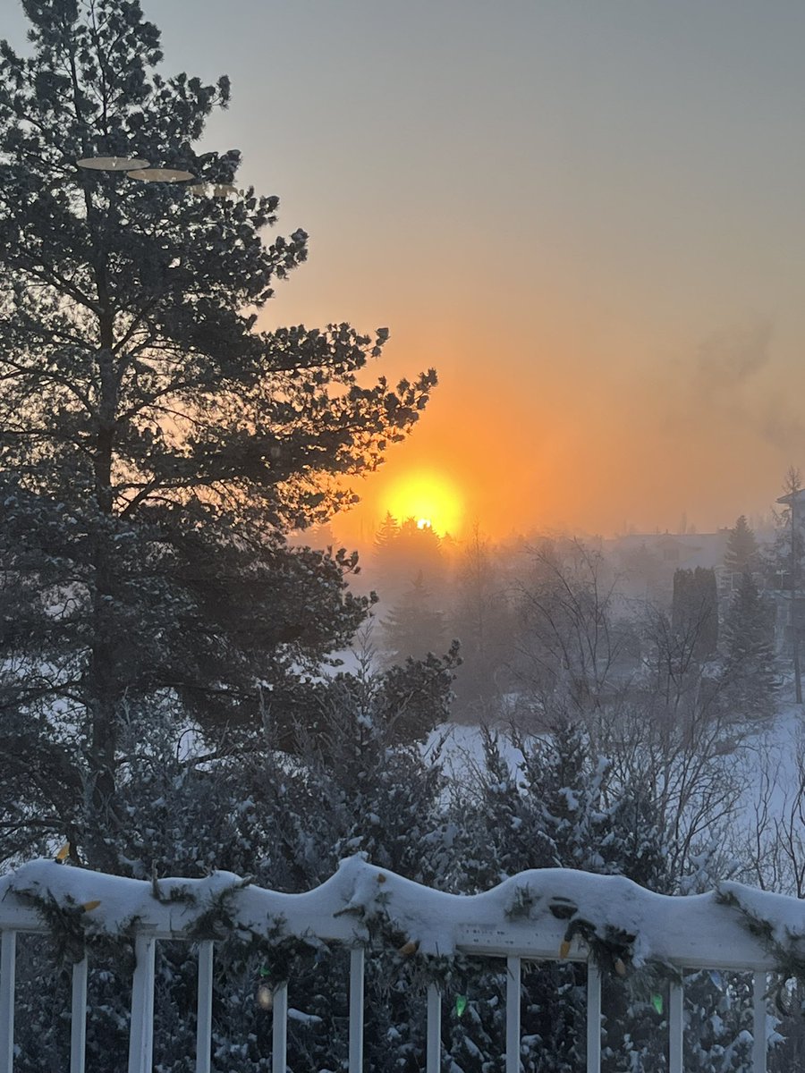 Good morning YEG! 🥶☀️