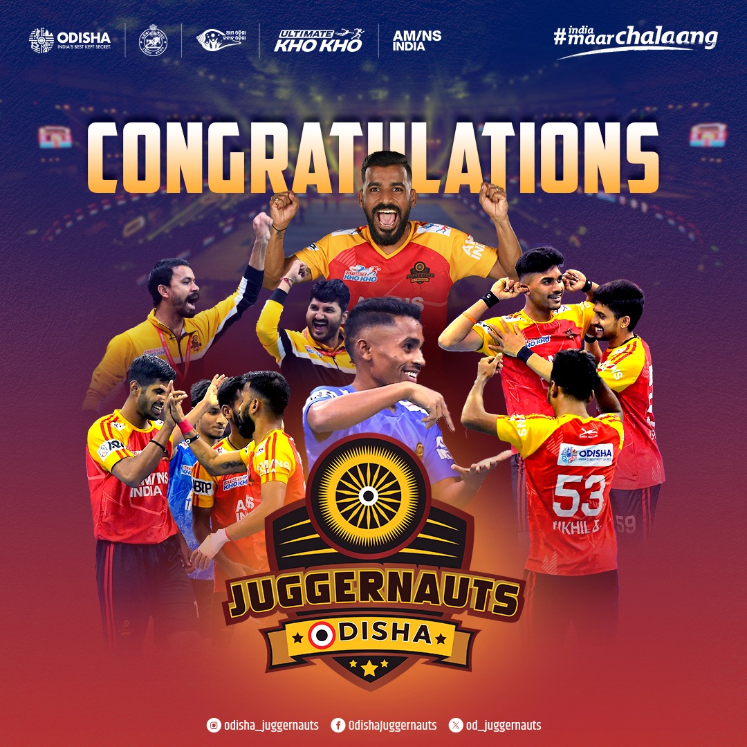 Odisha Juggernauts tweet media