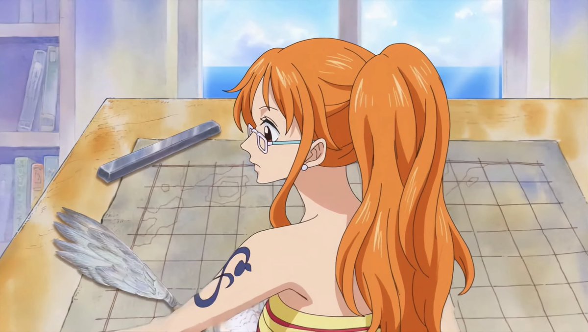 nami_solos's tweet image. A thread of some of Nami’s Intelligence Feats: