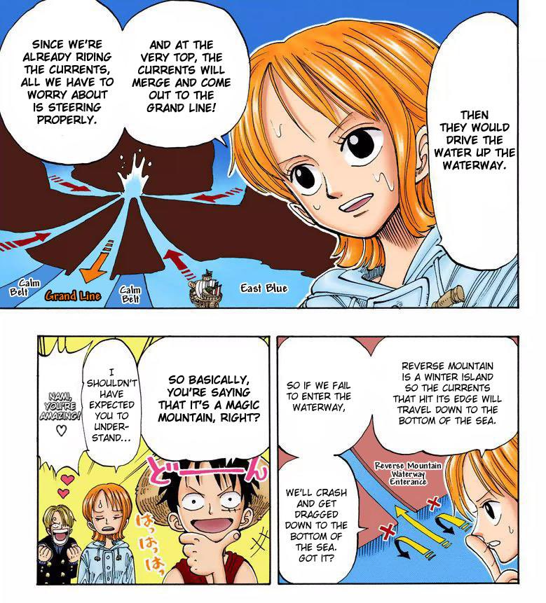 Navigating Nami 4) In the Reverse Mountain arc, Nami displays her knowledge of the ...