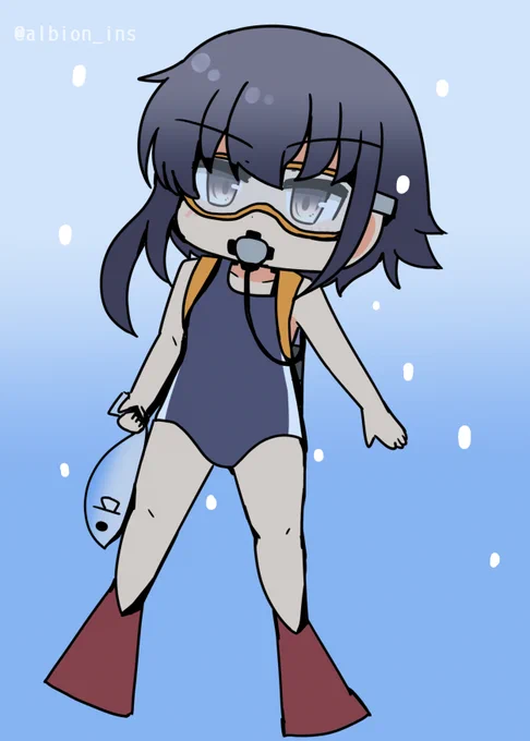 伊14_SDです!1h10m#艦これ版深夜の真剣お絵描き60分一本勝負#艦これ版真剣お絵描き60分一本勝負_20240113 