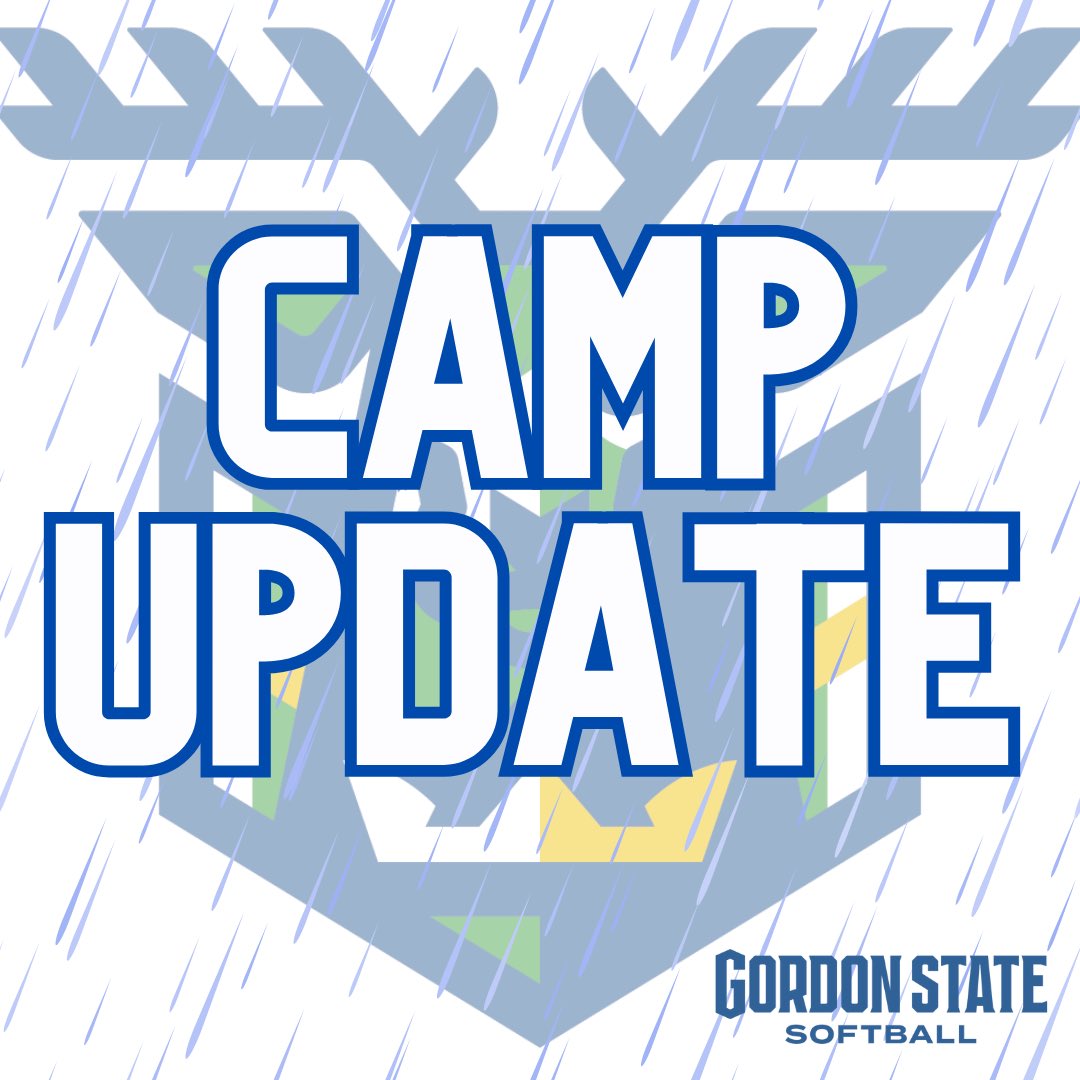 GSCSoftball's tweet photo. ‼️SCHEDULE CHANGE‼️

Due to wet field conditions, Sunday’s prospect camp has been moved to MONDAY January 15th from 12-5 pm. 

Registered campers should check their email for further information. https://t.co/2NRaiRRrT1