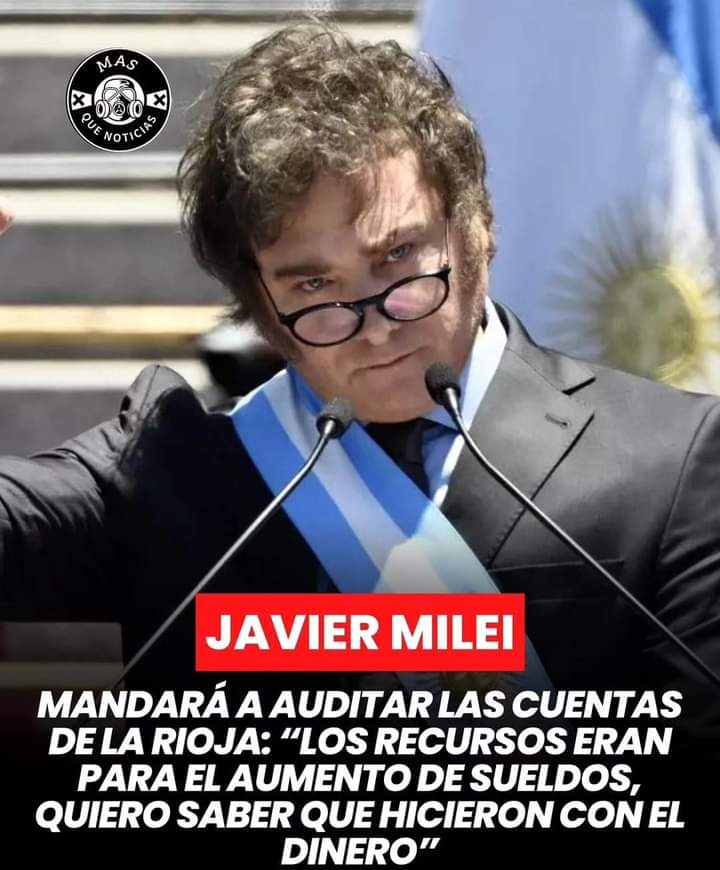 En la rioja hasta la policía le está haciendo paro al gobernador quintela

No tiene plata para pagar los sueldos pero se gasto 37,444,000 en traerla a lali a cantar KJJJ