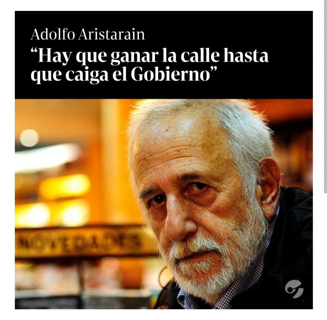 Me veo obligado a expresar mi más enérgico repudio a las irresponsables y peligrosas declaraciones que constituyen un llamado explícito a la desobediencia civil y a la alteración del orden público, lo cual es absolutamente inaceptable en un sistema democrático.