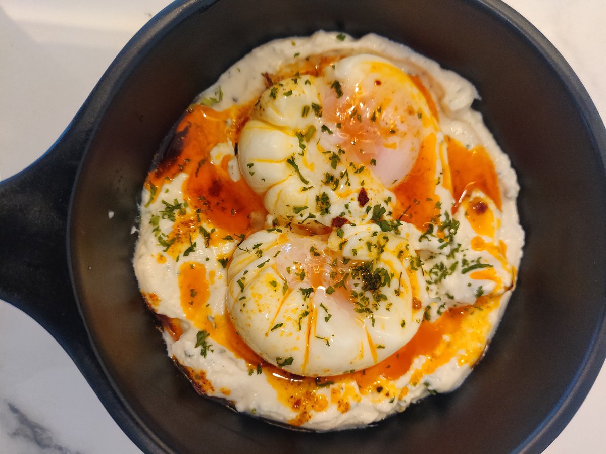 Turkish Eggs at Velvet Patisserie &amp; Cafe, Lotus Pond #Hyderabad. Loved the looks as well as the taste