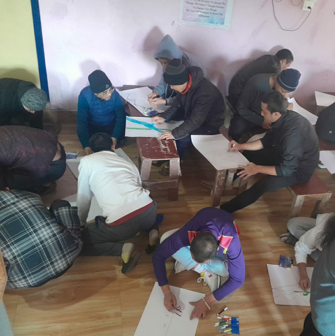Saathi_Sikkim's tweet photo. On 13th January,2024 community outreach program was organised by SAATHI Alumni Group, at Sanjeevani Rehab Society, Namchi. https://t.co/hWxvKmcn5D