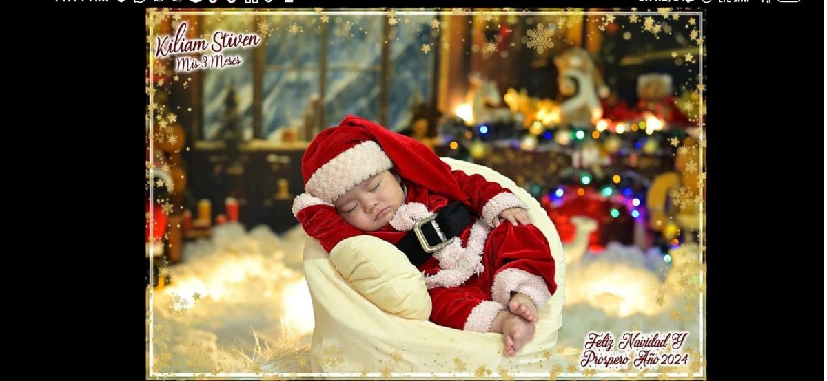 __DMVA's tweet photo. Mis 3 Meses. Mi Primera Navidad 2023🙏🏼😍💙 https://t.co/3uUyf9J8DU