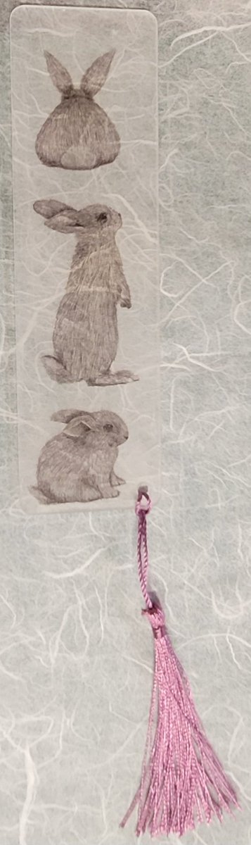 ClareCCBG's tweet photo. Introducing the Rabbit Trio Bookmark! This bookmark measures 5cmx15cmx2mm and is made of acrylic, complete with a faux silk tassel.

£3.50 + postage

Link to purchase - https://t.co/vPnuuWhyMZ

Or PM the page if you prefer 😃 https://t.co/M5wBTP8OFR