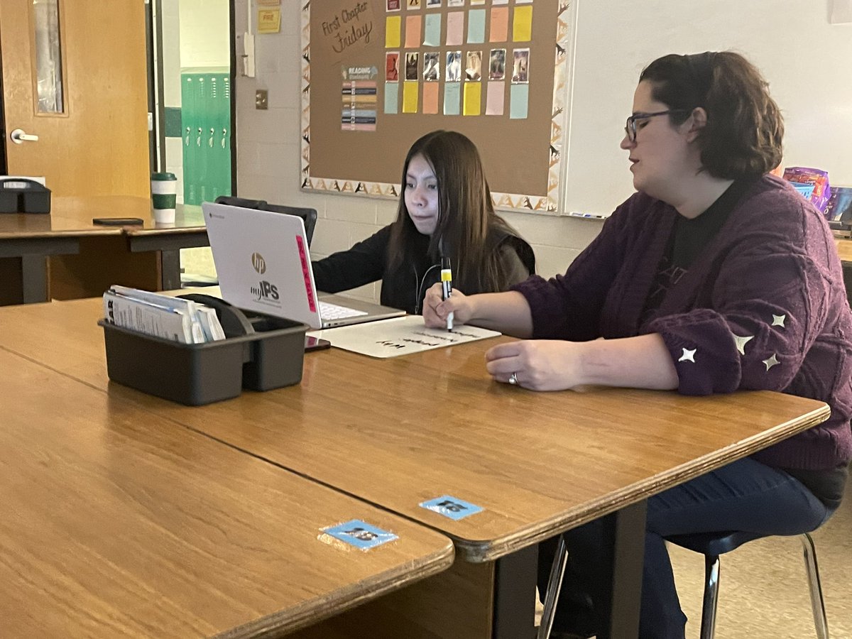 MsHereth's tweet photo. We know no one wants to be at school on a Saturday but we love that some of our @Harshman_MMS @IPSSchools students are dedicated enough to come in and work with teachers to make sure they are ready for WIDA Access testing later this month. #WIDABootcamp24 #WatchUsWork @pwp_ips https://t.co/XkaxftKFD6