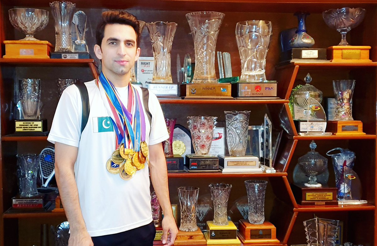 DanishAtlasKhan's tweet photo. Proud to serve Pakistan 🇵🇰 

#DanishAtlasKhan #Squash #TamghaeImtiaz https://t.co/PTM5vGISs3
