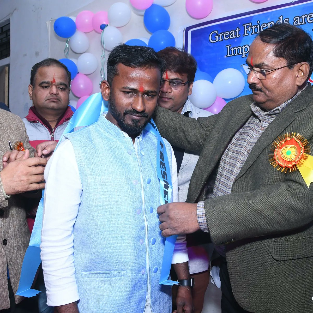 PolScienceMGKVP's tweet photo. Fresher's Party 2024
M.A. Political Science
Organised by
Rajvidya Forum
Department of Political Science
Mahatma Gandhi Kashi Vidyapith, Varanasi https://t.co/ylfAaN0CIB