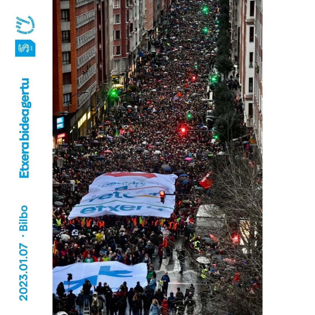 Hem estat a #Bilbo on milers i milers de persones d'opinions diferents s'han trobat en els carrers #Bilbo , dels milers i dels milers de Claus per a la resolució, per tancar les portes del passat i obrir les portes del futur. #Giltzak 
<a href="/sare_herritarra/">Sare Herritarra</a> <a href="/assemblea/">Assemblea Nacional Catalana</a> <a href="/assemblea_int/">Assemblea International</a>