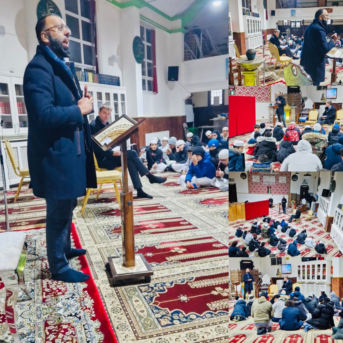 Mr Ali talking about the importance of Education and sharing his personal journey to the students @Zia ul ummah centre, B9. Also joined by Mr Brady, HT at King Edwards Grammar school.

Thank you for the opportunity. #education #changinglives #mentoring