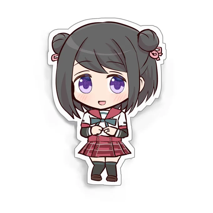 SDキャラになった黒江ちゃん 