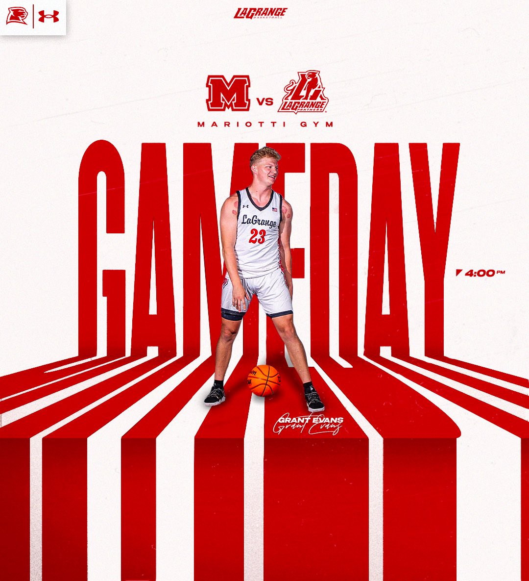 Game #18

🆚 @MCMensHoops
⏰ | 4pm
📍 | Mariotti Gym
📺 | fan.hudl.com/usa/ga/lagrang…

<a href="/G_evans15/">Grant Evans</a> | #Full40