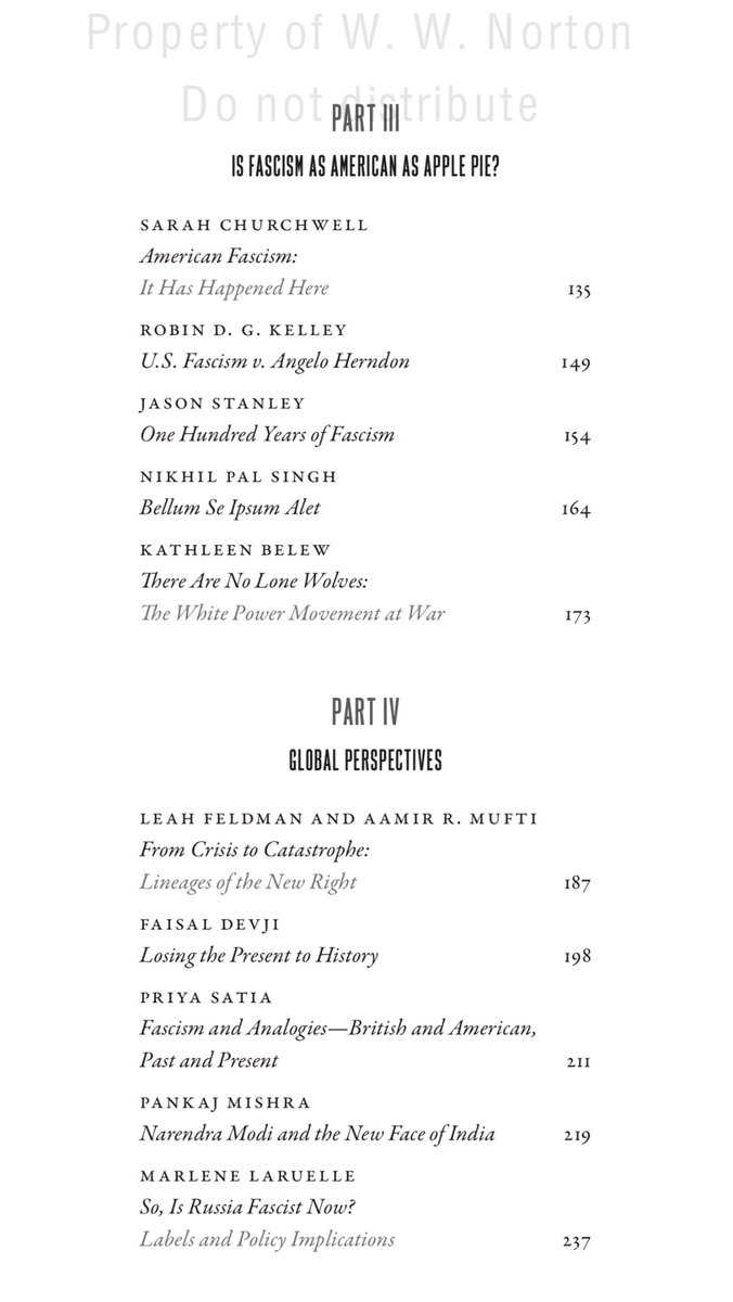 daniel_dsj2110's tweet photo. TOC for the American “fascism debate” book I edited. Available here for purchase https://t.co/rtoSn8GQIu https://t.co/z7hdVk5Z5D