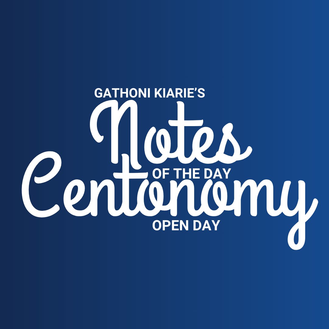 gathoniwakiarie's tweet image. Today I had the privilege of attending the @Centonomy open day at the All Saints Cathedral from 10am to 1 pm
#SmartMoneyMoves #CentonomyOpenDay
