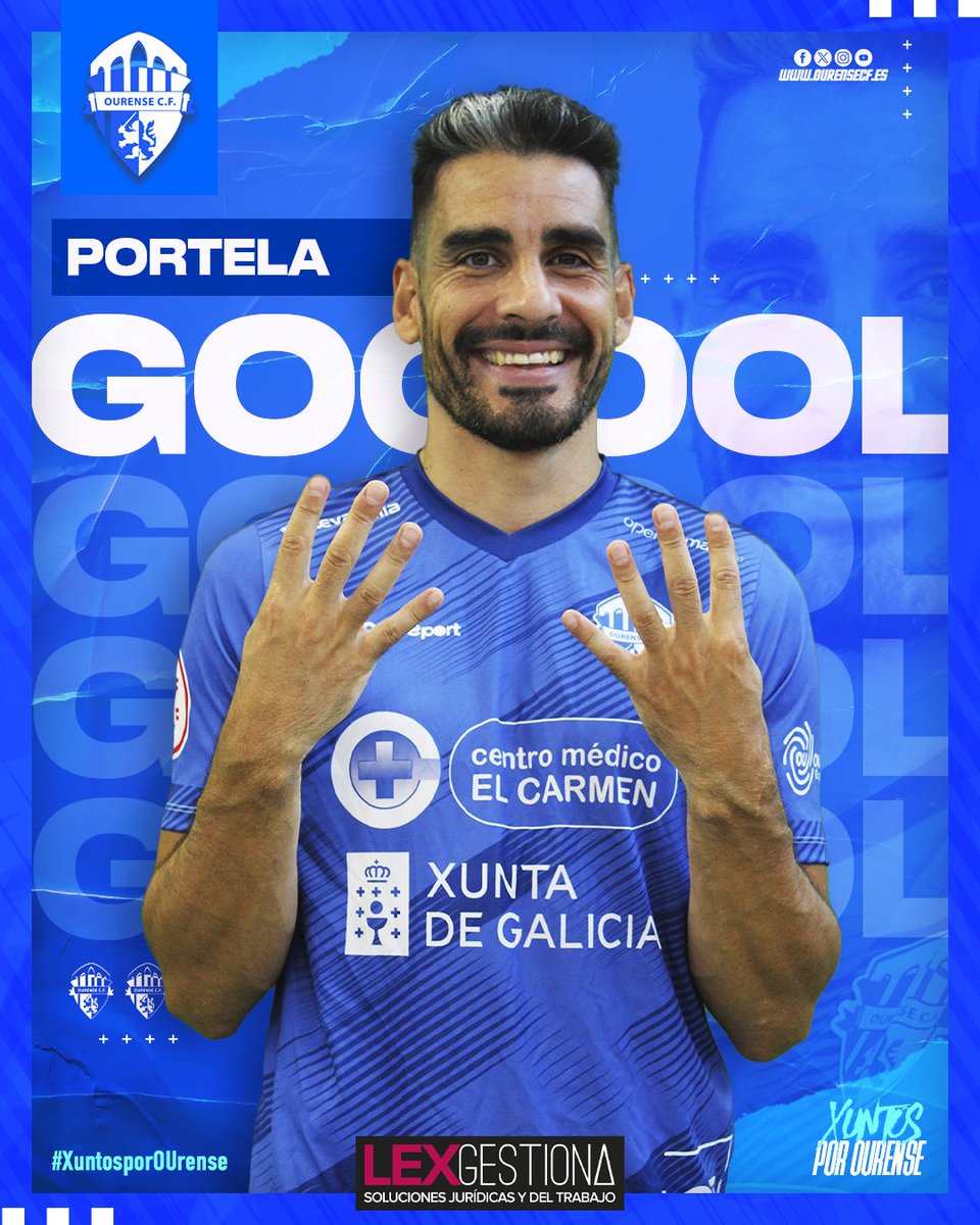 ⏱️ 78" G O O O O L do Ourense 💙
Gol de <a href="/Portt_4/">Daniel Portela</a>
Qué gol GOLAZO tremendo remate para ver na 📺 

<a href="/Ourense_CF/">Ourense CF</a> 1️⃣-0️⃣ <a href="/realracingclub/">Real Racing Club</a> B 
🏟️ Oira 
#XuntosporOUrense | #CamiñoOUCF