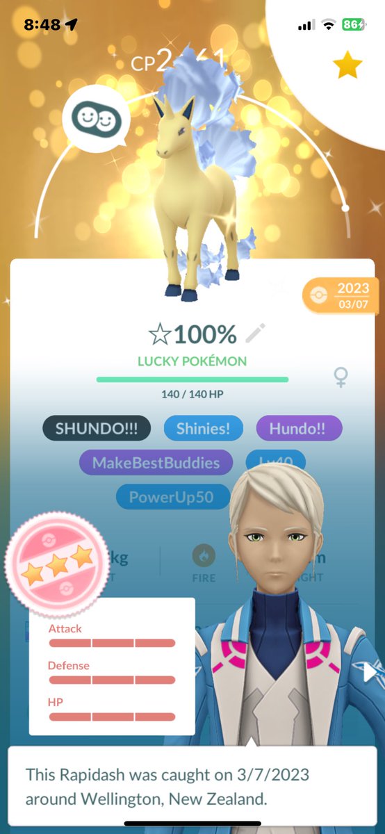 TheTomTom92's tweet photo. My first Shlundo #PokemonGO #TheTomTomEP #NonBinaryGaymer #ShinyPokemon https://t.co/5fdqhvGekR