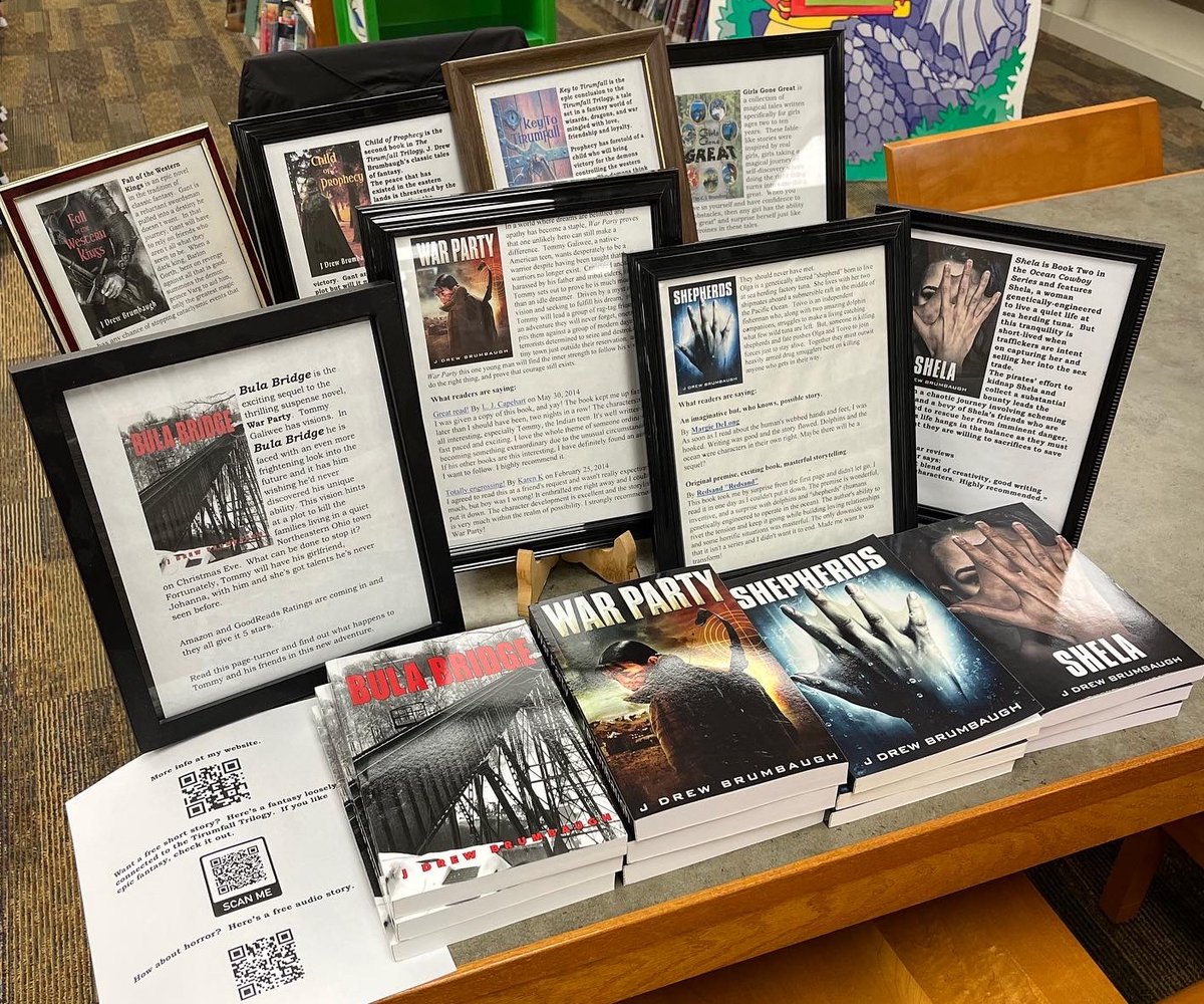jimdrew547's tweet photo. 1 Week until Big Event!
January 20, 2024, from Noon to 4 PM at @Pretty_Good_Bks 4535 Main Ave. Ashtabula, OH, 44004. 30 authors all in one place. Drop by, chat about books, find new authors. #books #BooksWorthReading #bookevent #readersoftwitter #readingcommunity https://t.co/xg9nsA95av