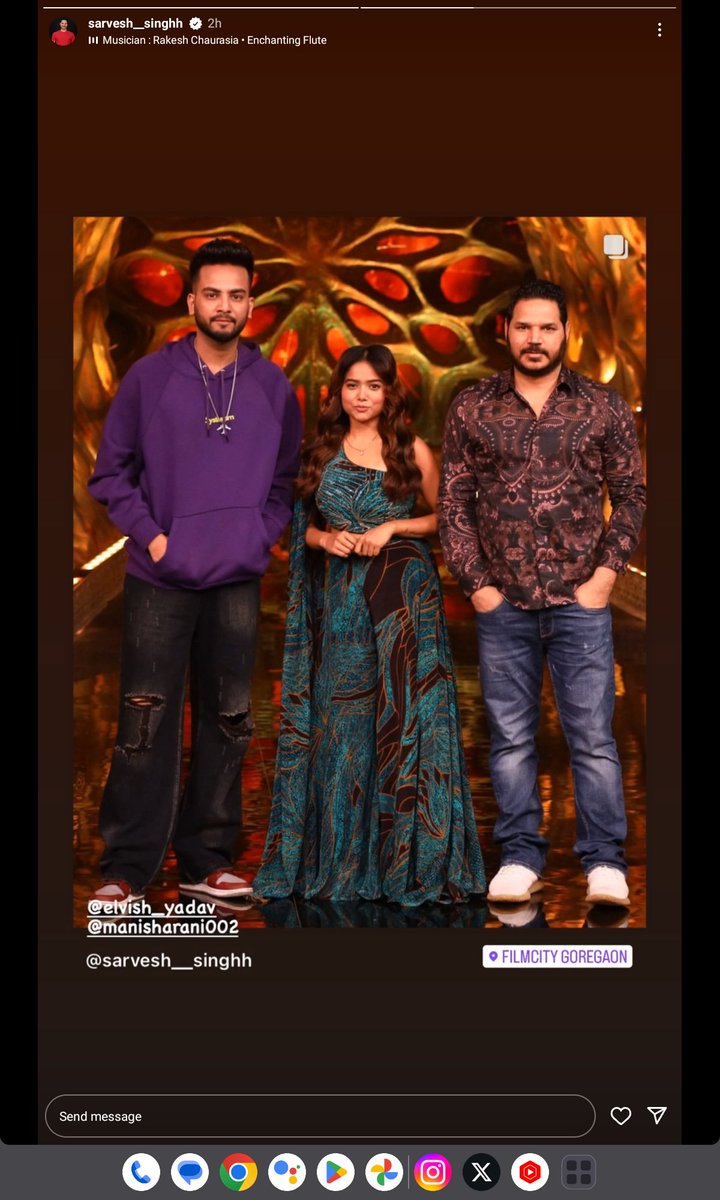 GOATISTYPING123's tweet photo. Endemol ke producer ki latest story
#ManishaRani #ElvishYadav𖤐 #elvisha #ManishaRaniInJDJ11 #ManishaRani𓃵 #elvishians #ManishaSquad #BiggBoss #endomol #JioCinema #ManishaRani https://t.co/8Q0HL3oQ65