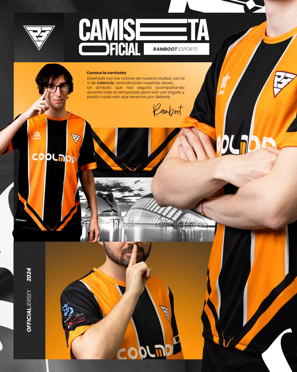 CAMISETA OFICIAL RAMBOOT 2024🟠⚫️⚪️

Viste nuestros colores con nuestra nueva camiseta para este 2024.

Disponible próximamente.

#AmuntRamboot