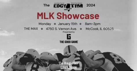 Frank Luckett IV (@4th_addition) on Twitter photo I will be attending the MLK showcase this Monday
<a href="/CochBG4/">Brandon Gregory</a> <a href="/DarrenSunkett/">Coach Sunk</a> <a href="/hamitchom/">Coach Mitchom</a> <a href="/EDGYTIM/">Timothy “EDGYTIM” OHalloran</a> I will be attending the MLK showcase this Monday
<a href="/CochBG4/">Brandon Gregory</a> <a href="/DarrenSunkett/">Coach Sunk</a> <a href="/hamitchom/">Coach Mitchom</a> <a href="/EDGYTIM/">Timothy “EDGYTIM” OHalloran</a>