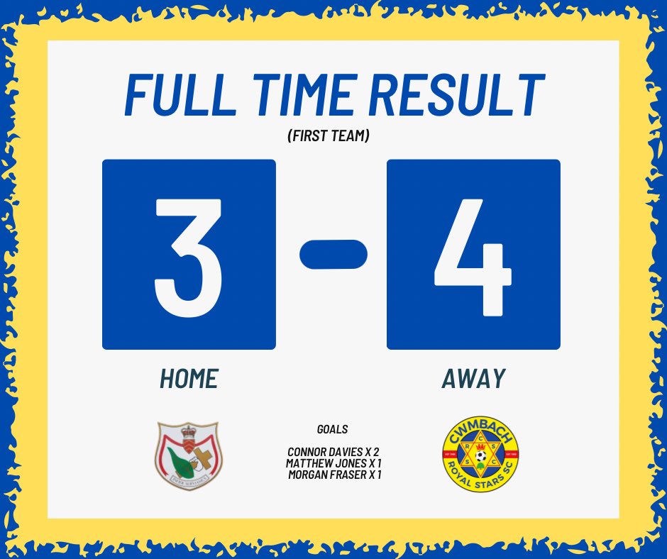 Cwmbach Royal Stars SC tweet media