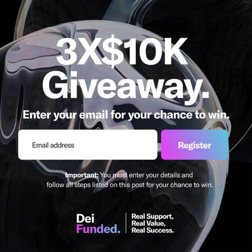 oscaytrades's tweet photo. 🎉$30.000 IN GIVEAWAYS🎉 

The team at @DeiFunded are letting me GIVEAWAY 3x $10.000 Challenge Accounts!👀

Real Support, Real Value, Real Success❤️

🔮Like, Retweet &amp; Tag sum friends🫂
🔮Follow @oscayszn, @moneybrinter &amp; @DeiFunded

#ad https://t.co/Kj6ImYlpBr