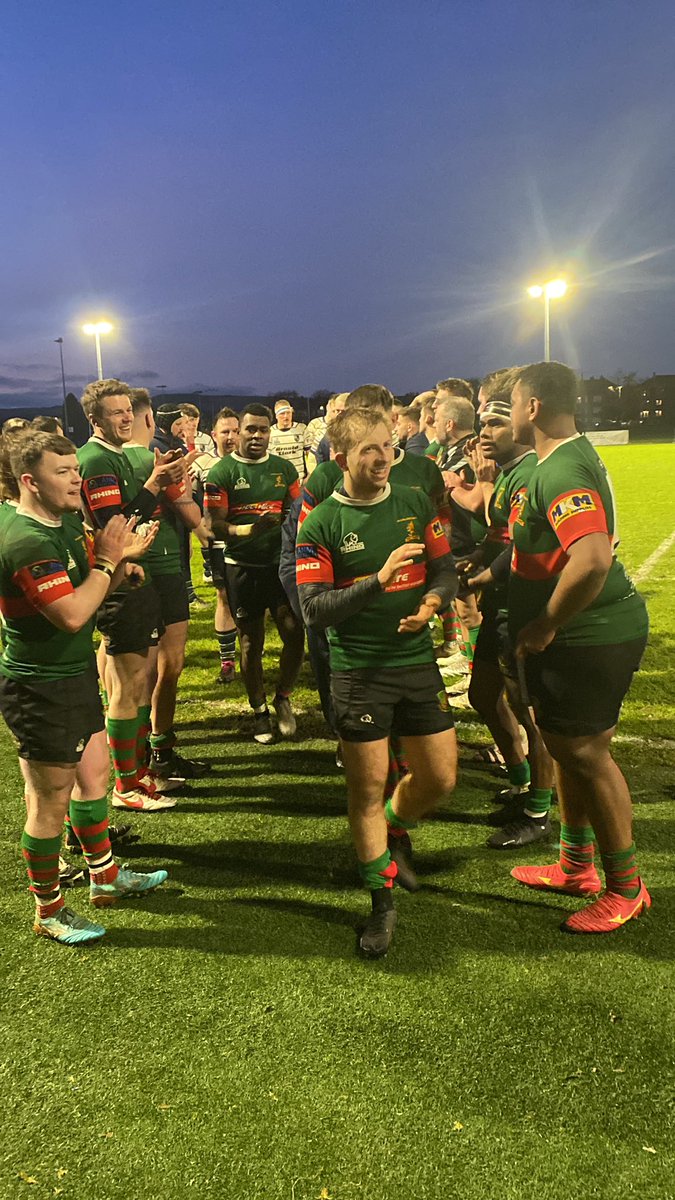 Still playing in Glasgow where time is going backwards. Anyway GHK manage to get in for their 4th try. The conversion comes off the post.
FULL TIME in the 53rd minute is
<a href="/GHKRFC/">GHK Rugby</a> 23-26 <a href="/HighlandRFC/">Highland Rugby Club 🦅</a>