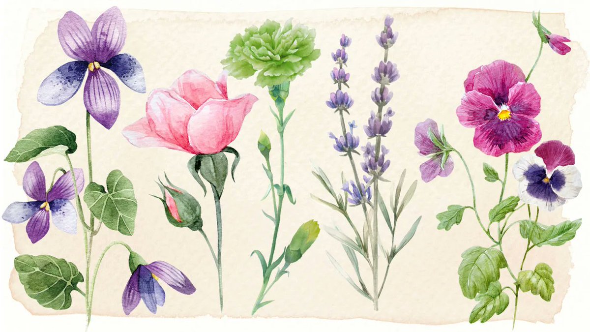 It's #LGBTHistoryMonth! 🎉
I've been looking at how to #queer #genealogy and research #LGBTQ+ ancestors🏳️‍🌈🏳️‍⚧️
Got carried away and learnt about the queer language of flowers too! Lavender, pansies, green carnations and violets were gay symbols 🌺 
Blog coming soon! #queerhistory
