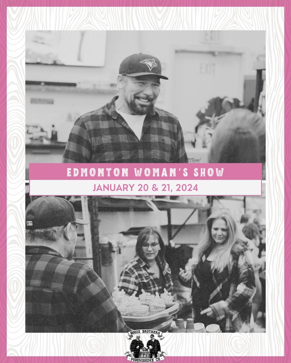 We're thrilled to announce that your favorite booze bro crew will be setting up shop at the 2024 Edmonton Woman's Show 
<a href="/EdmWomanShow/">Edm Woman's Show</a> on January 20 &amp; 21, 2024, hosted at the Edmonton EXPO Centre. #YEG #edmonton