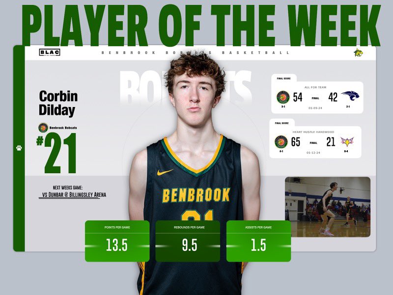 Your Varsity Player of the Week‼️

#ALLFORTEAM