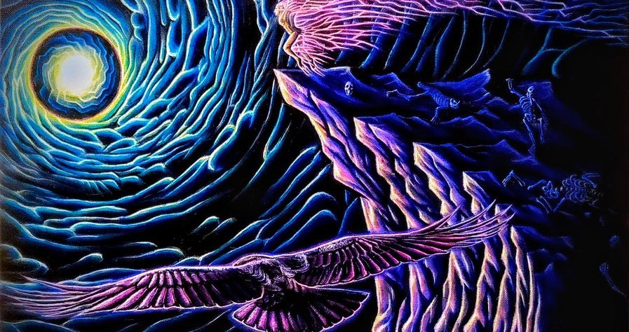 Indulge your senses on this mind bending articulate visionary artwork, created by Vancouver based artist, Kody. Follow his work on Instagram at: @luminous_moon_art #psychedelicart #visionaryartwork #luminousmoonart