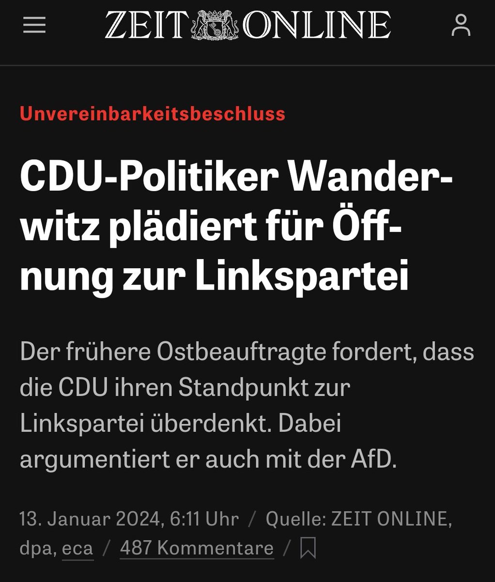 Wer immer noch glaubt, die #CDU würde nicht mit jedem ins Bett steigen...

Sogar die SED steht zur Disposition, aber wahrscheinlich würden sie mit den Grünen und ggf. der SPD koalieren.

Es bleibt also alles wie gehabt, keine Sorge 🤷🏼‍♂️

#btw2025