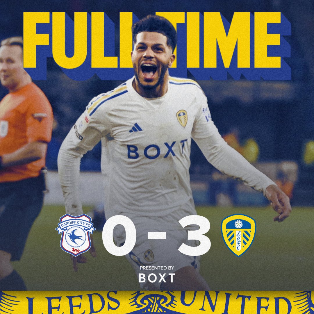 LUFC's tweet photo. 💥 THREE GOALS AND THREE POINTS!!! https://t.co/rJfs5bY2NH