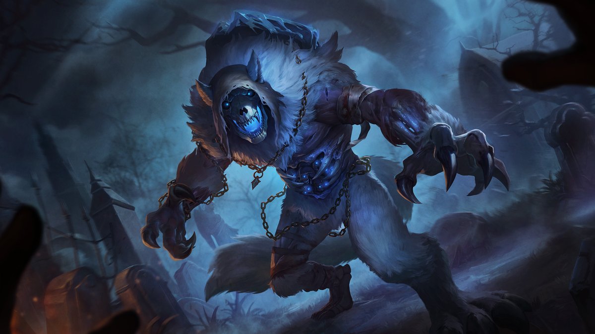 The Undead Fenrir has broken free from the chains of death and is here to terrorize the Battleground!
