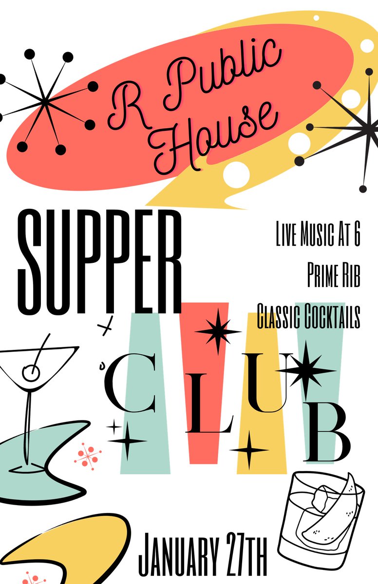 Our classic Supper Club is back! Frank and Francis will be playing all your favorites, Chef Jose will be making his amazing dinner, and your favorite Chicago bartenders will be mixing your Manhattans 🥃🥂❤️ #ClassicSupperClub #ThrowbackFeels #DinnerDelights"