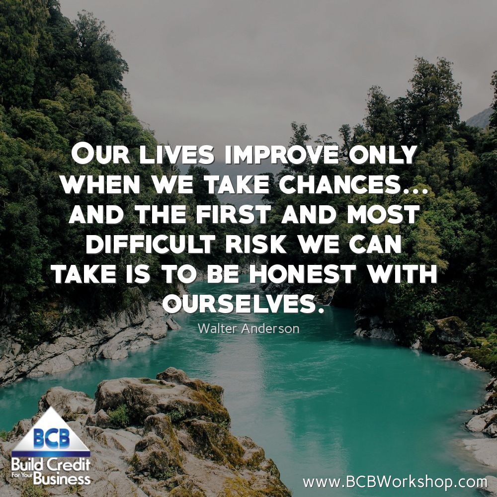 BCB_Workshop's tweet photo. "Our Lives Only Improve When We Take Chances..."
-Walter Anderson
#Entrepreneurship #financedaily #businessowners #businesscredit #MindsetMatters https://t.co/oQgOucJfAV