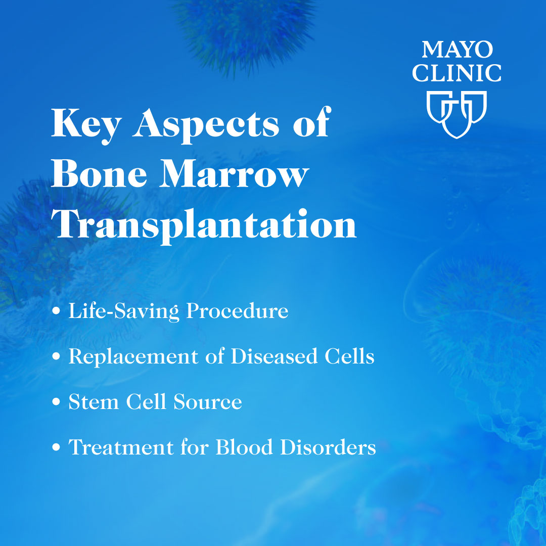 This procedure replaces damaged cells with healthy stem cells, collected either from the patient or a generous donor. It's a dynamic treatment that can also tackle an array of blood disorders, including anemias and immune deficiencies. #InnovationStartsAtMayo