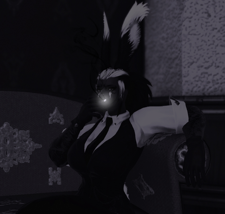 XannGaming's tweet photo. Noir theme celebration. Had a real blast with the Murder Mystery. https://t.co/R8XEUO5oZH