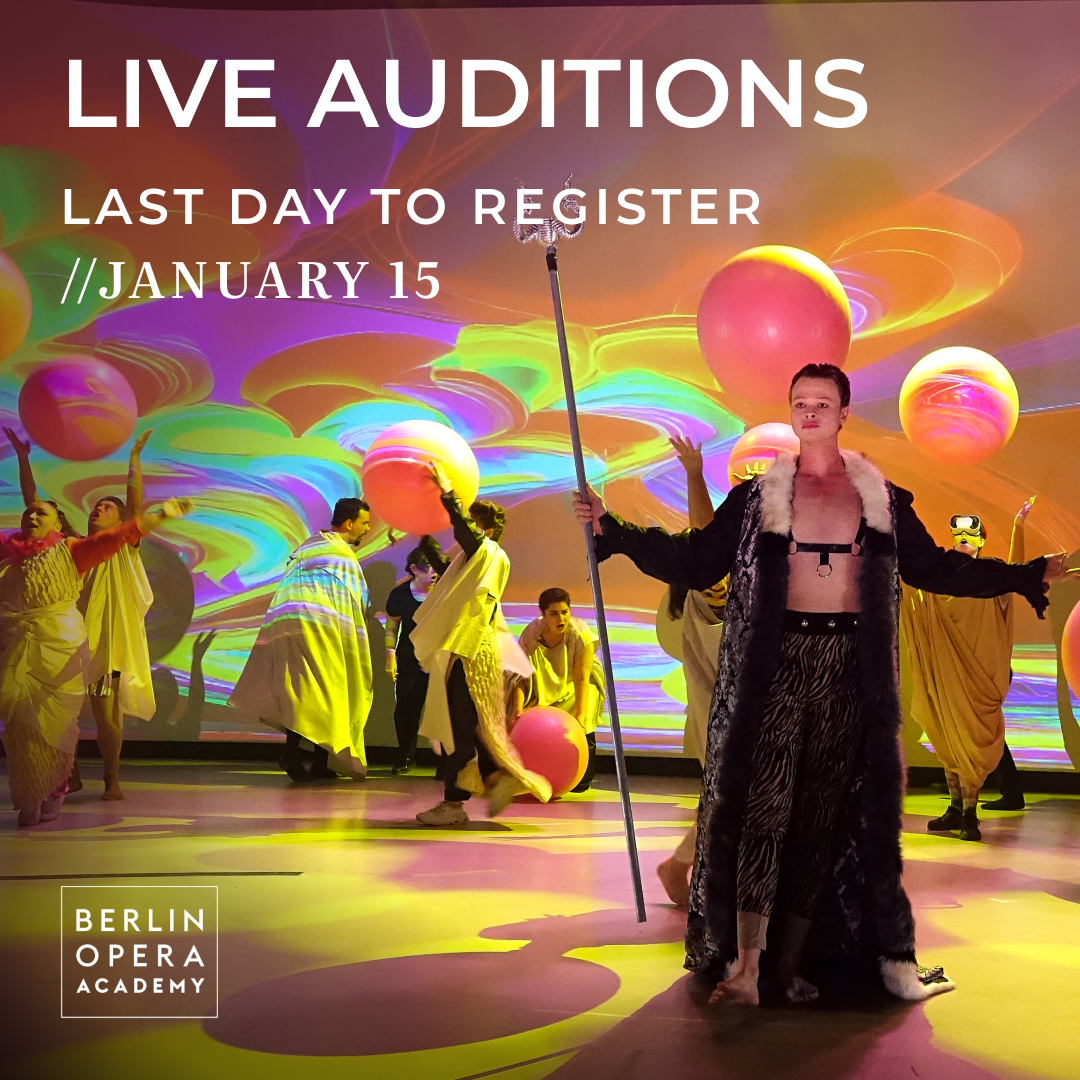 berlinoperaacad's tweet photo. ๐ข Philly, New York, London, and Berlin! ๐ Calling all singers! ๐ข Don't miss the chance to audition live! 2 days left, apply online now!
#opera #operafestival #berlinoperaacademy #music #singers #arts #youngartists #germany #vocalist #orchestra #summerprogram #operafamily https://t.co/egELSR0ULt